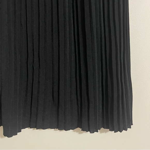 Bailey 44 women’s black Colin Pleated Knit sweater  Midi Skirt Size S - Picture 9 of 11